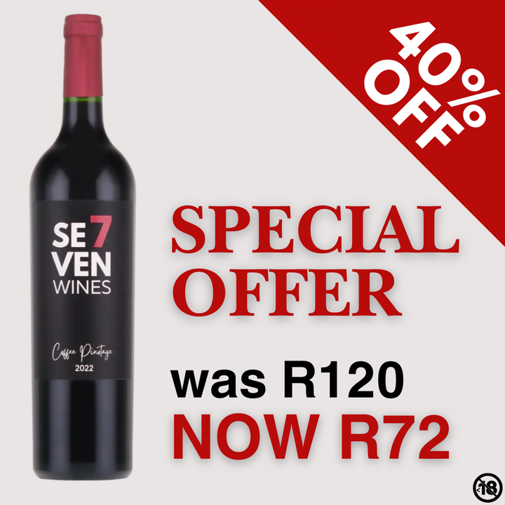 SEVEN Wines Coffee Pinotage 2022