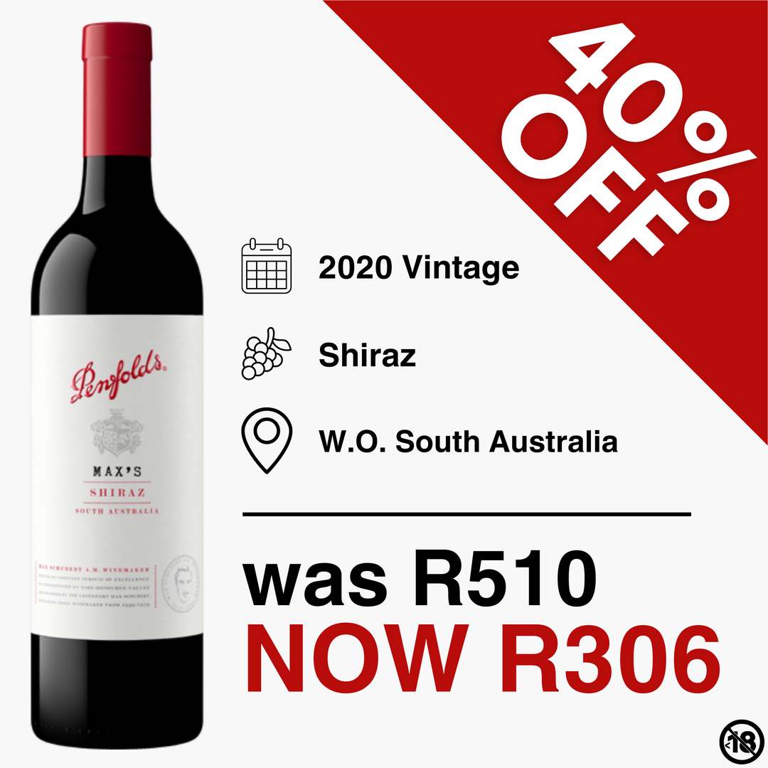 Penfolds Max’s Shiraz 2020