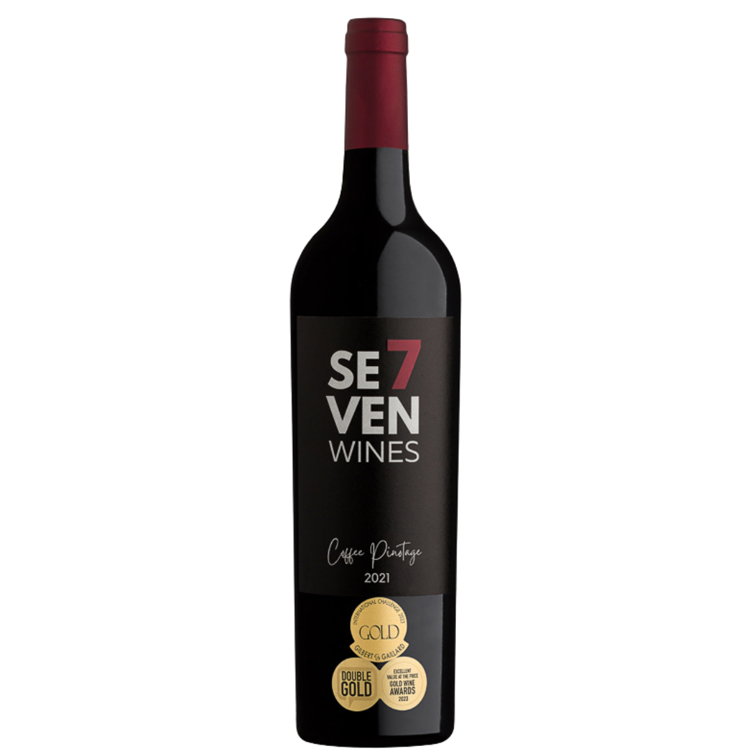 SEVEN Coffee Pinotage 2021 (6 bottles)