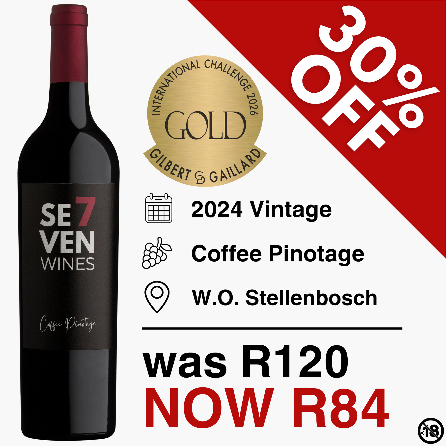 SEVEN Wines Coffee Pinotage 2024 – The Daily Wine