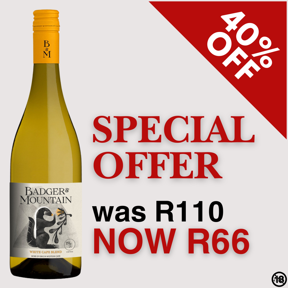 Badger & Mountain Cape White Blend 2021 The Daily Wine